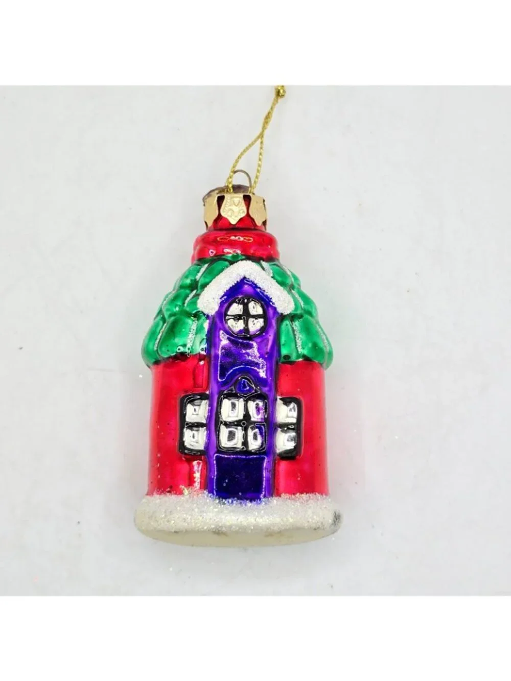 Christmas Ornament Glass Holiday House Thomas Pacconi Museum Series 2003 VTG